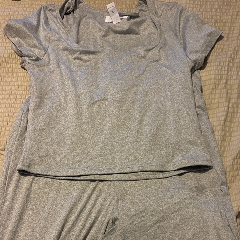 Gray Women's Loungewear Set